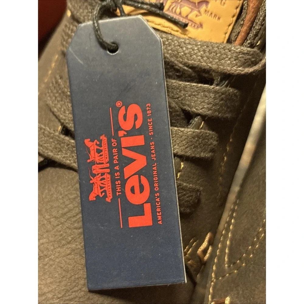 Levi's‎ Ethan Denim II Black/Tan Men's 10 with box and tags